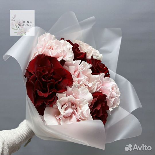 Букеты и цветы. Гортензия и гипсофилы