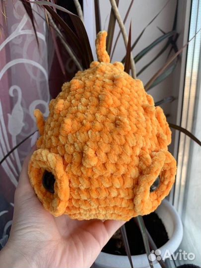 Вязаная Рыбка Фуга или Puffer fish