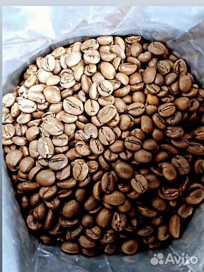 Кофе свежая обжарка в зёрнах и молотый