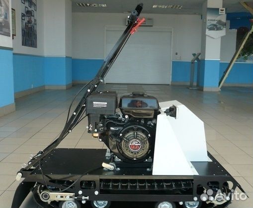 Мотобуксировщик полюс-1 зима 9 Л.С