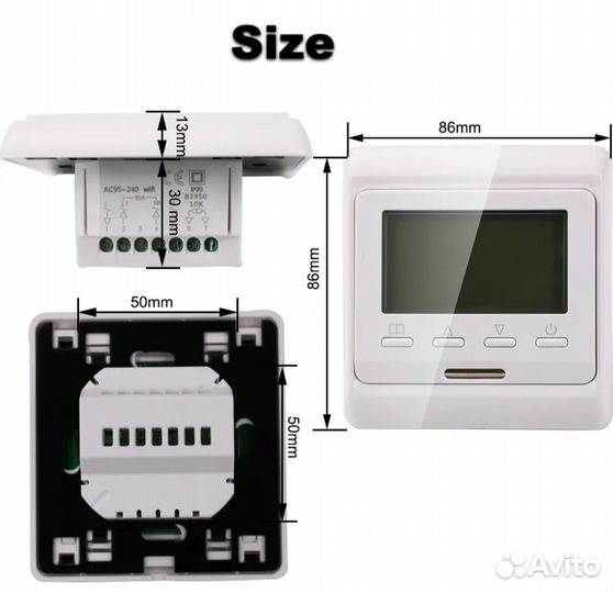 Терморегулятор термостат Micro Heat есть другие