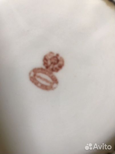 Заварочный чайник фарфор с клеймом