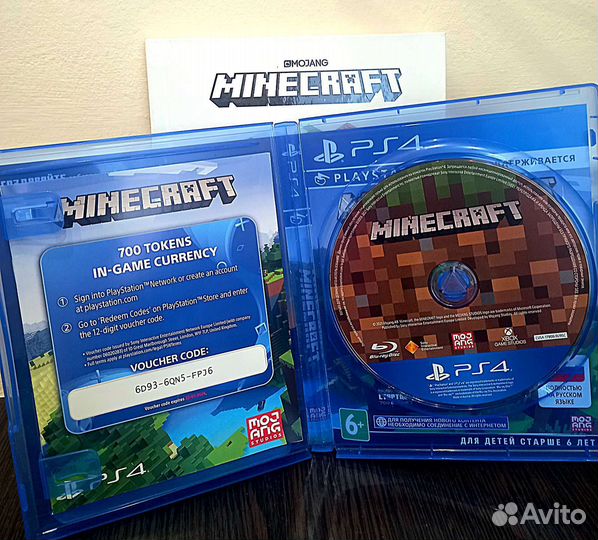 Игра на ps4 Minecraft