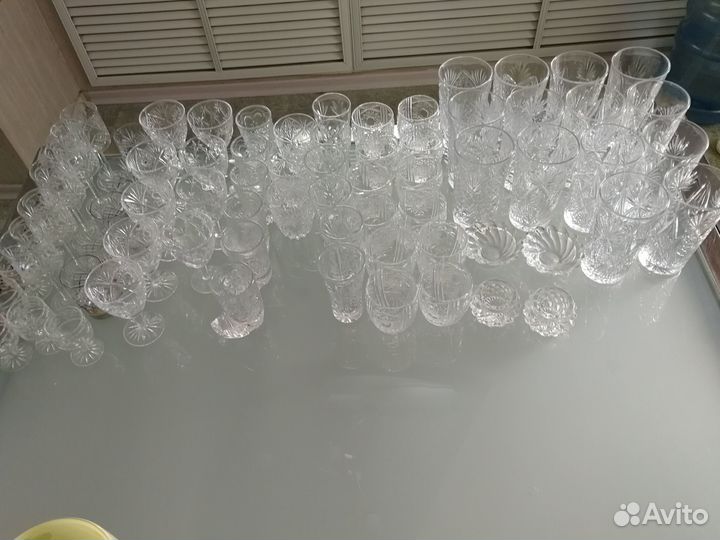 Хрустальные рюмки