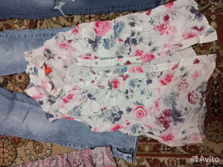 Вещи пакетом на девочку 11-12лет