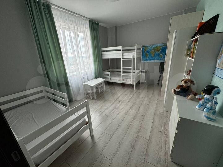 3-к. квартира, 106 м², 16/16 эт.