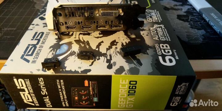 Asus dual-GTX1060-O6G