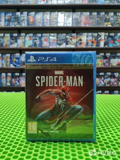 Marvel's Человек-Паук Издание Игра Года ps4