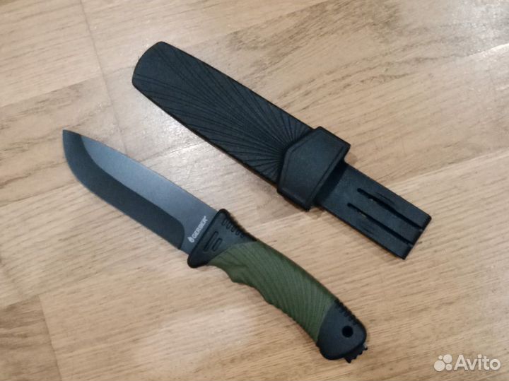 Нож туристически охотничий фиксированный в ножнах