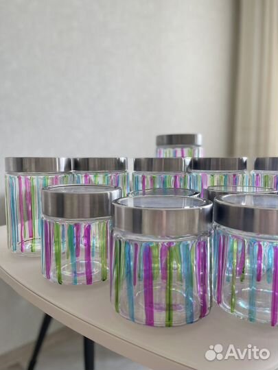 Банки стеклянные для сыпучих