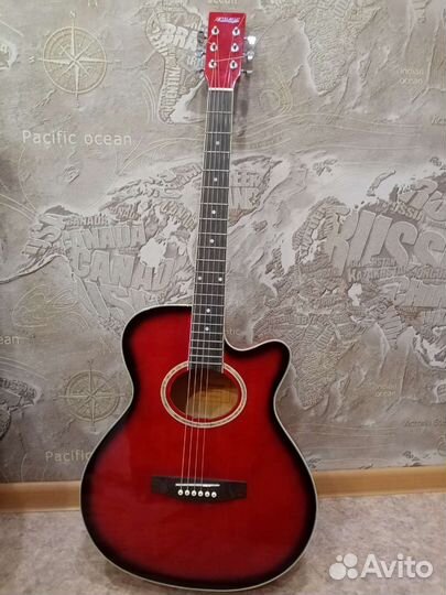 Акустическая гитара homage LF-401C R с чехлом