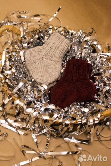 Носки вязанные детские