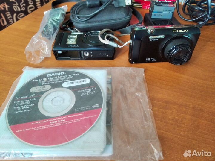 Фотоаппарат casio exilim ex h30 полный комплект