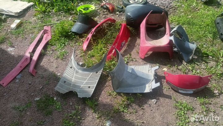 Пластик на японские скутеры honda