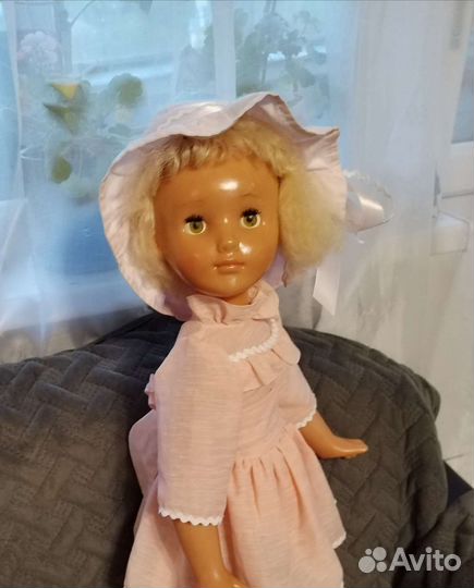 Кукла СССР Наташа Днепр Нина Пеляне платье обувь