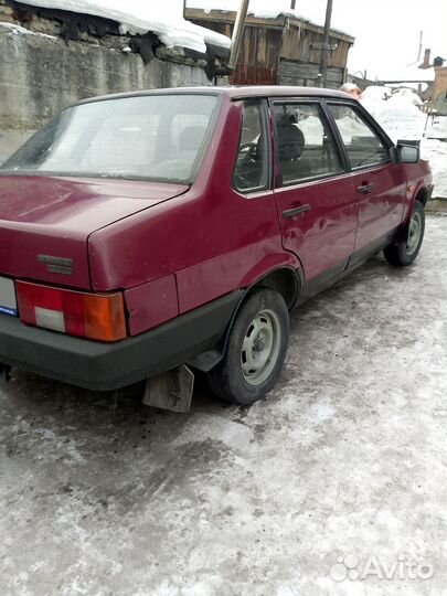 ВАЗ 21099 1.5 МТ, 1996, 2 222 км