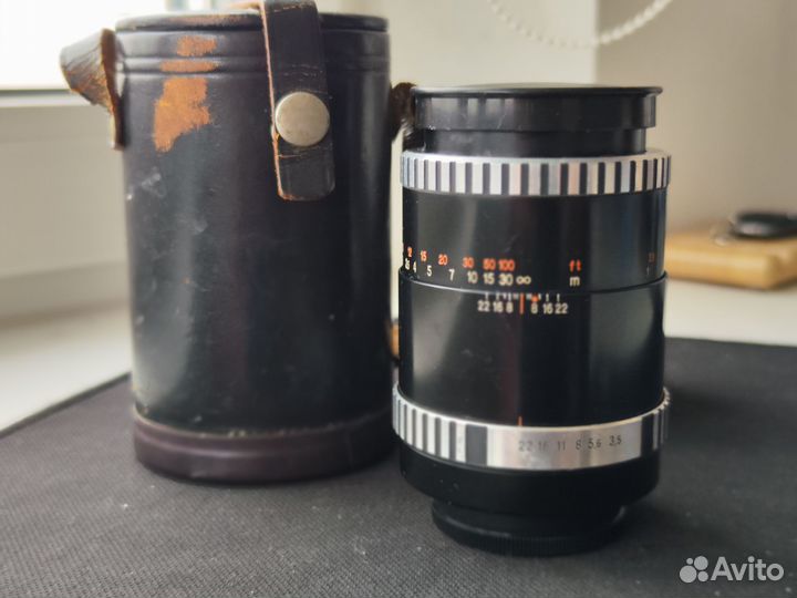 Объектив Sonnar 3.5/135 Carl Zeiss Jena DDR