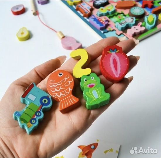 Игра доска монтессори для детей