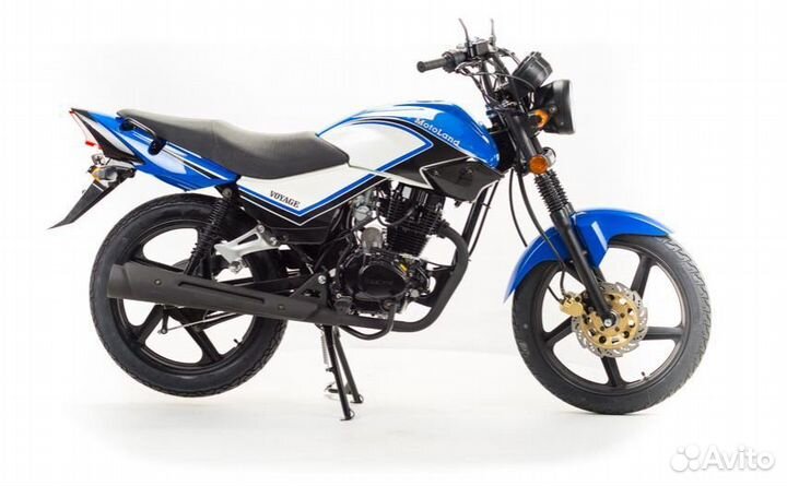 Мотоцикл motoland (мотоленд) voyage 200 синий