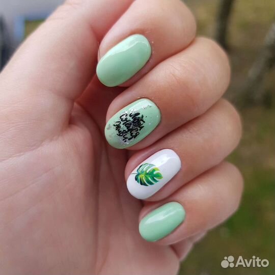 Маникюр гель лак