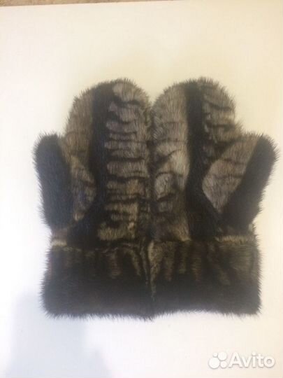 Варежки из норки