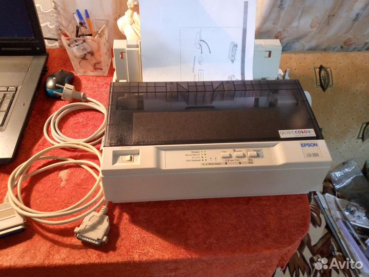 Цветной матричный принтер Epson LX-300+