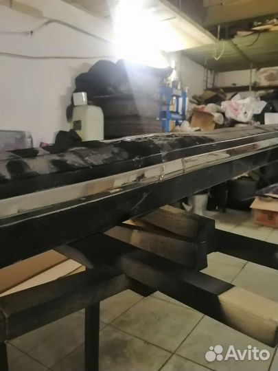 Молдинг порога кузова kia