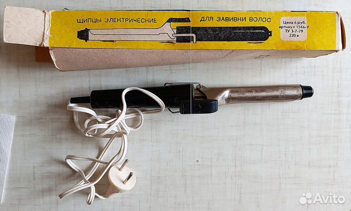 Фея СССР Электрические щипцы для завивки волос