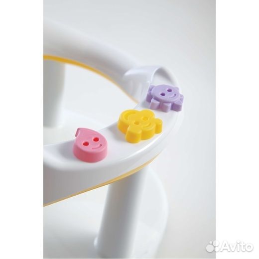 Сиденье для купания детей светло-голубой арт.43132