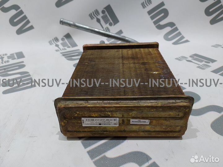 Радиатор отопителя Нива 2121 (печка) Медный