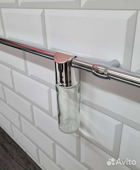 Банка для специй на рейлинг 5шт, бу