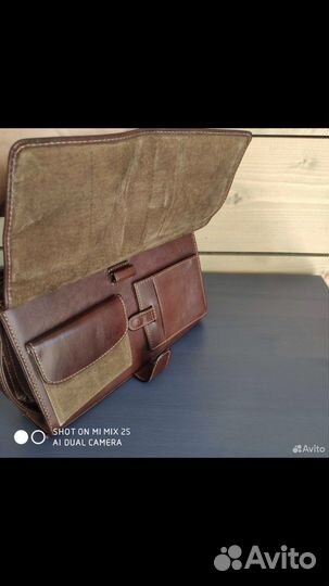 Барсетка кожаная мужская Tony perotti