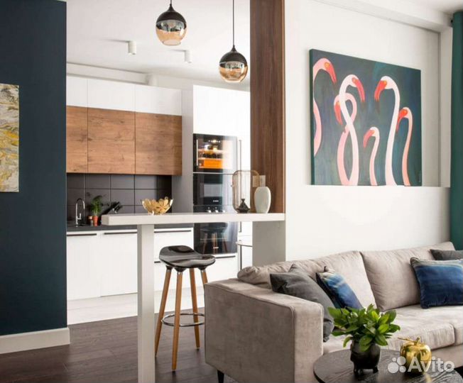 Кухня белая на заказ