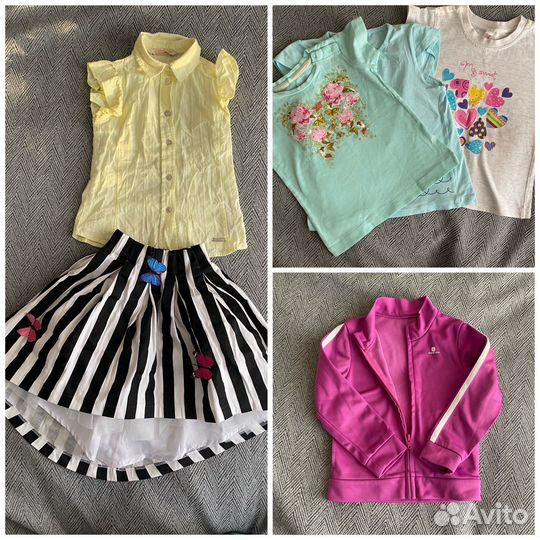 Пакет вещей для девочки лето 98-104