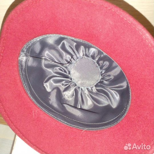 Шляпа фетровая женская