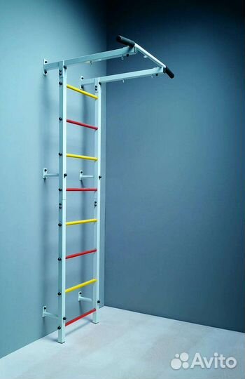 Шведская стенка(детская) +канат+кольца+верёвочная