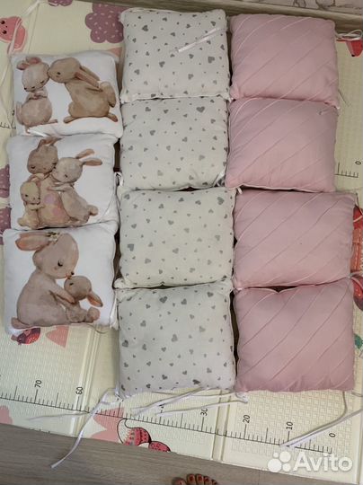 Бортики в детскую кроватку