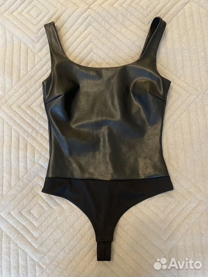 Боди из экокожи