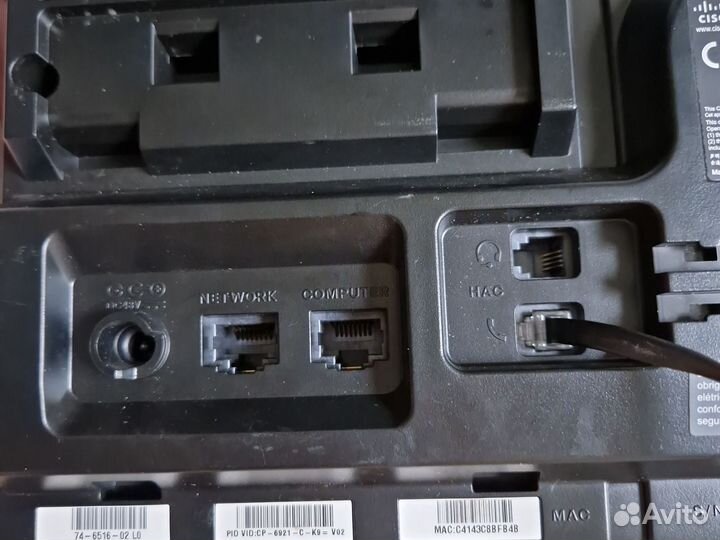 Ip телефон cisco CP-6921