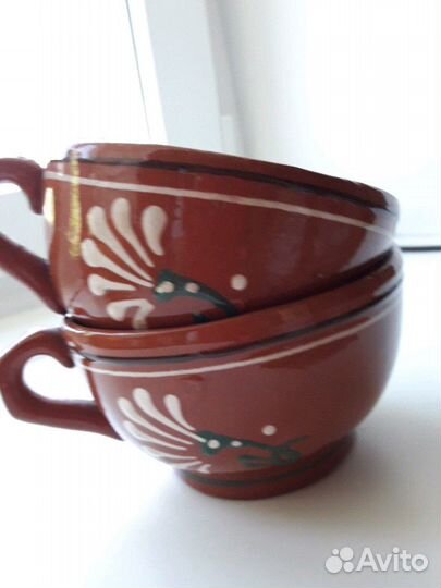 Керамические чашки из СССР)