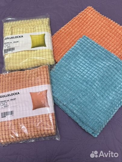 Чехол на подушку, IKEA -4 шт