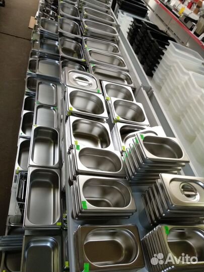 Профессиональная посуда гастроёмкости нерж. сталь