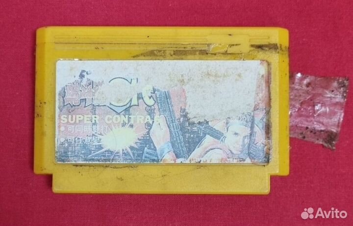 Игровой картридж для денди dandy. super contra