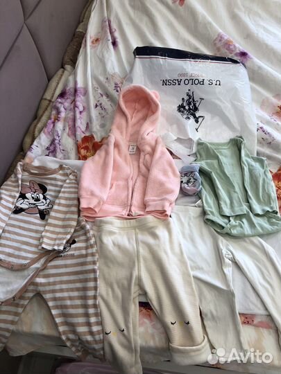 Одежда для девочки 80 86 hm carter’s