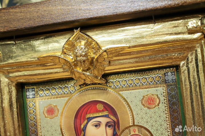 Венчальная пара, киот складень *