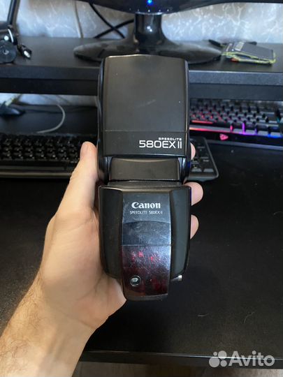 Вспышка Canon 580 ex ii (под восстановление)