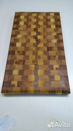 Доска разделочная торцевая