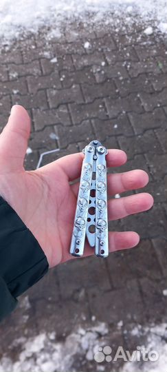 Тренировочный нож бабочка