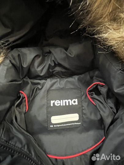 Reima пуховик 134