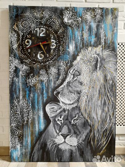 Картина -часы 